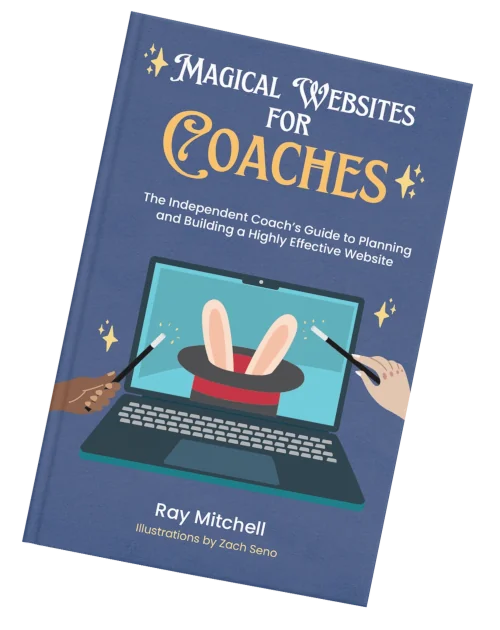 magical websites for coaches book cover